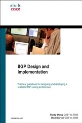 Book cover of BGP Design and Implementation by Randy Zhang