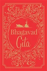 Book cover of Bhagavad Gita (Deluxe Silk Hardbound) by Anonymous