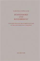 Book cover of Bühnenmord und Botenbericht by Dorothea Zeppezauer
