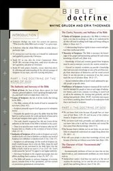 Book cover of Bible Doctrine Laminated Sheet by Wayne A. Grudem