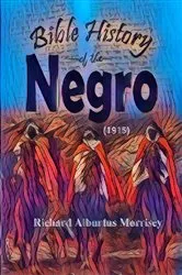 Book cover of Bible History of the Negro by Morrisey, Richard , Alburtus