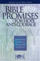 Book cover of Bible Promises for Hope and Courage by Rose Publishing