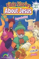 Book cover of Bible Stories about Jesus Ages 4-5 by Unknown
