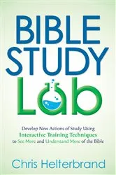 Book cover of Bible Study Lab by Chris Helterbrand