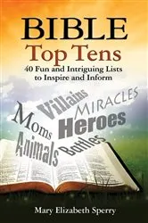 Book cover of Bible Top Tens by Unknown