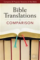 Book cover of Bible Translations Comparison by Rose Publishing