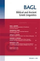 Book cover of Biblical and Ancient Greek Linguistics, Volume 2 by Stanley E. Porter