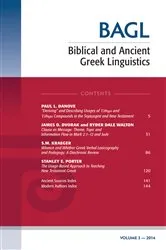 Book cover of Biblical and Ancient Greek Linguistics, Volume 3 by Stanley E. Porter