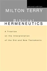 Book cover of Biblical Hermeneutics, Second Edition by Milton Spenser Terry
