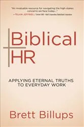 Book cover of Biblical HR by Brett Billups