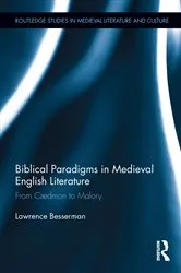 Book cover of Biblical Paradigms in Medieval English Literature by Lawrence Besserman