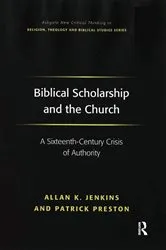Book cover of Biblical Scholarship and the Church by Allan K. Jenkins