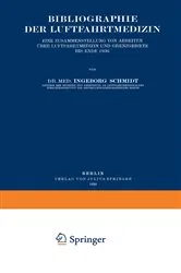Book cover of Bibliographie der Luftfahrtmedizin by Ingeborg Schmidt