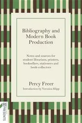 Book cover of Bibliography and Modern Book Production by Unknown