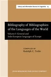 Book cover of Bibliography of Bibliographies of the Languages of the World by Rudolph C. Troike