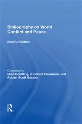 Book cover of Bibliography On World Conflict And Peace by Elise Boulding