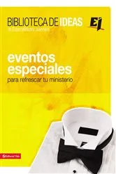 Book cover of Biblioteca de ideas: Eventos Especiales by Youth Specialties