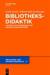 Book cover of Bibliotheksdidaktik by Ulrike Hanke