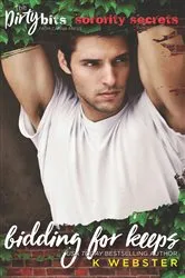Book cover of Bidding for Keeps by K Webster