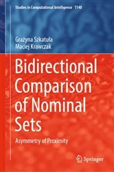 Book cover of Bidirectional Comparison of Nominal Sets by Grażyna Szkatuła