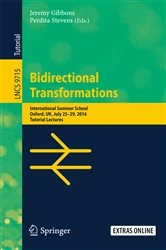 Book cover of Bidirectional Transformations by Jeremy Gibbons
