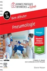 Book cover of Bien débuter - Pneumologie by Clémence Beydon