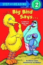 Book cover of Big Bird Says... (Sesame Street) by Sesame Street