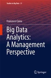 Book cover of Big Data Analytics: A Management Perspective by Francesco Corea