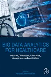Book cover of Big Data Analytics for Healthcare by Pantea Keikhosrokiani