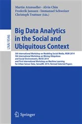 Book cover of Big Data Analytics in the Social and Ubiquitous Context by N/A
