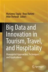 Book cover of Big Data and Innovation in Tourism, Travel, and Hospitality by Marianna Sigala