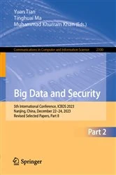 Book cover of Big Data and Security by Yuan Tian