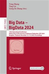 Book cover of Big Data â€“ BigData 2024 by Yong Zhang
