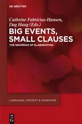 Book cover of Big Events, Small Clauses by Cathrine Fabricius-Hansen