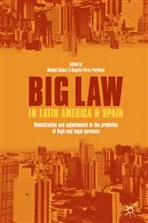 Book cover of Big Law in Latin America and Spain by Manuel Gómez