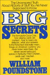 Book cover of Big Secrets by William Poundstone