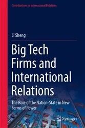 Book cover of Big Tech Firms and International Relations by Li Sheng