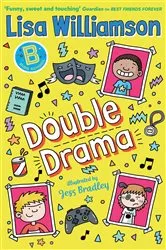 Book cover of Bigg School: Double Drama by Jess Bradley