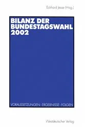 Book cover of Bilanz der Bundestagswahl 2002 by Eckhard Jesse