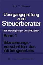 Book cover of Bilanzierungsvorschriften des Aktiengesetzes by Theodor Gimmy