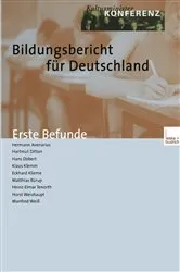 Book cover of Bildungsbericht für Deutschland by Unknown