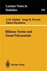Book cover of Bilinear Forms and Zonal Polynomials by Unknown