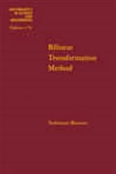Book cover of Bilinear Transformation Method by Matsuno