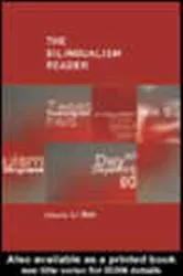 Book cover of Bilingualism Reader by Li  Wei