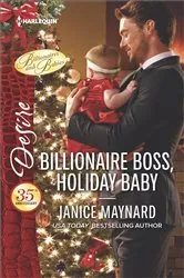 Book cover of Billionaire Boss, Holiday Baby by Janice Maynard