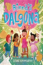 Book cover of Binna's Dalgona by Sojung Kim-McCarthy