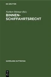 Book cover of Binnenschiffahrtsrecht (4th ed.) by Unknown