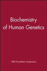 Book cover of Biochemistry of Human Genetics by G. E. W. Wolstenholme