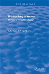 Book cover of Biochemistry of Women Methods by A.S. Curry