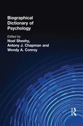 Book cover of Biographical Dictionary of Psychology by Antony J. Chapman